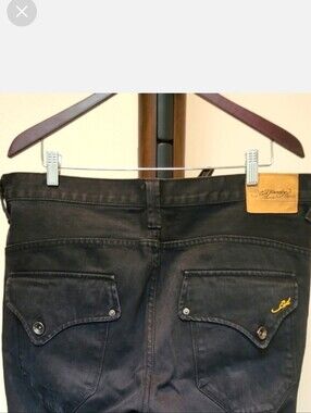 New Ed Hardy Men's Charcoal Jeans 36x32